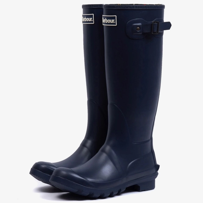 barbour bede navy